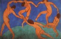 Dance II abstract fauvism Henri Matisse